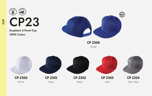 CP23 SNAPBACK 6-PANEL CAP