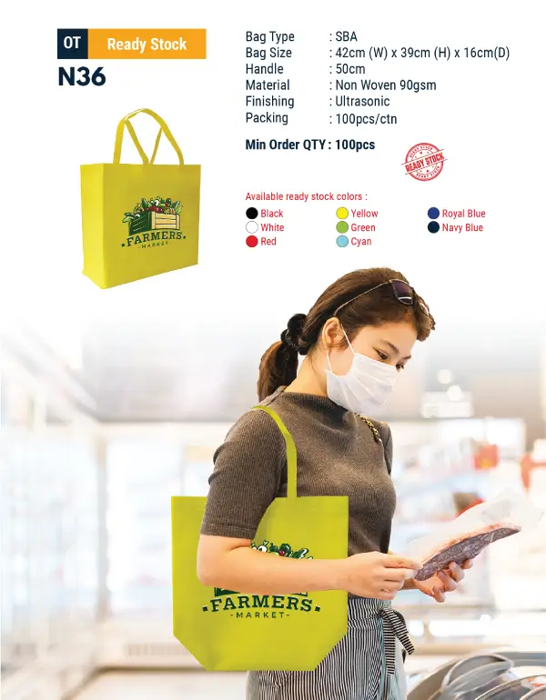 A3 PLUS LANDSCAPE NON WOVEN BAG