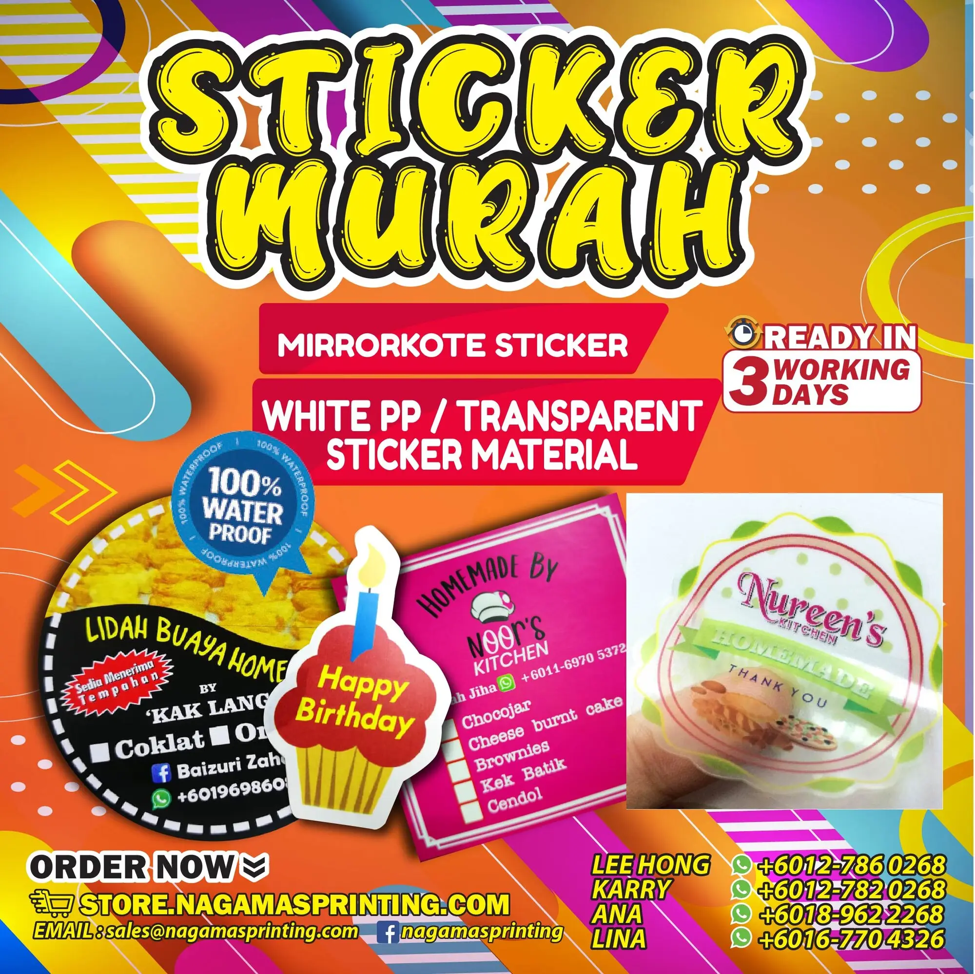 Sticker Promotion