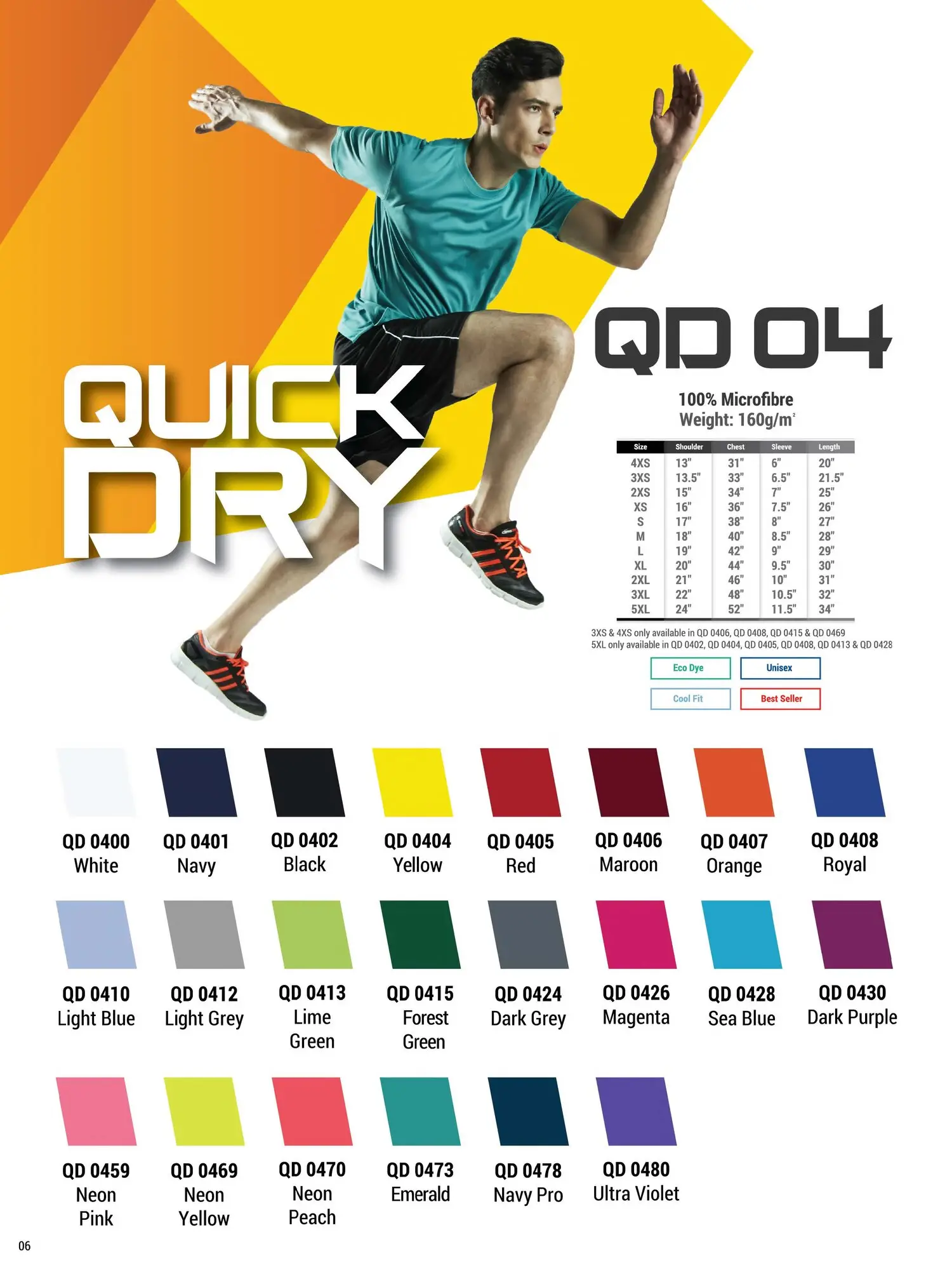 QD04 DRYFIT T-SHIRTS