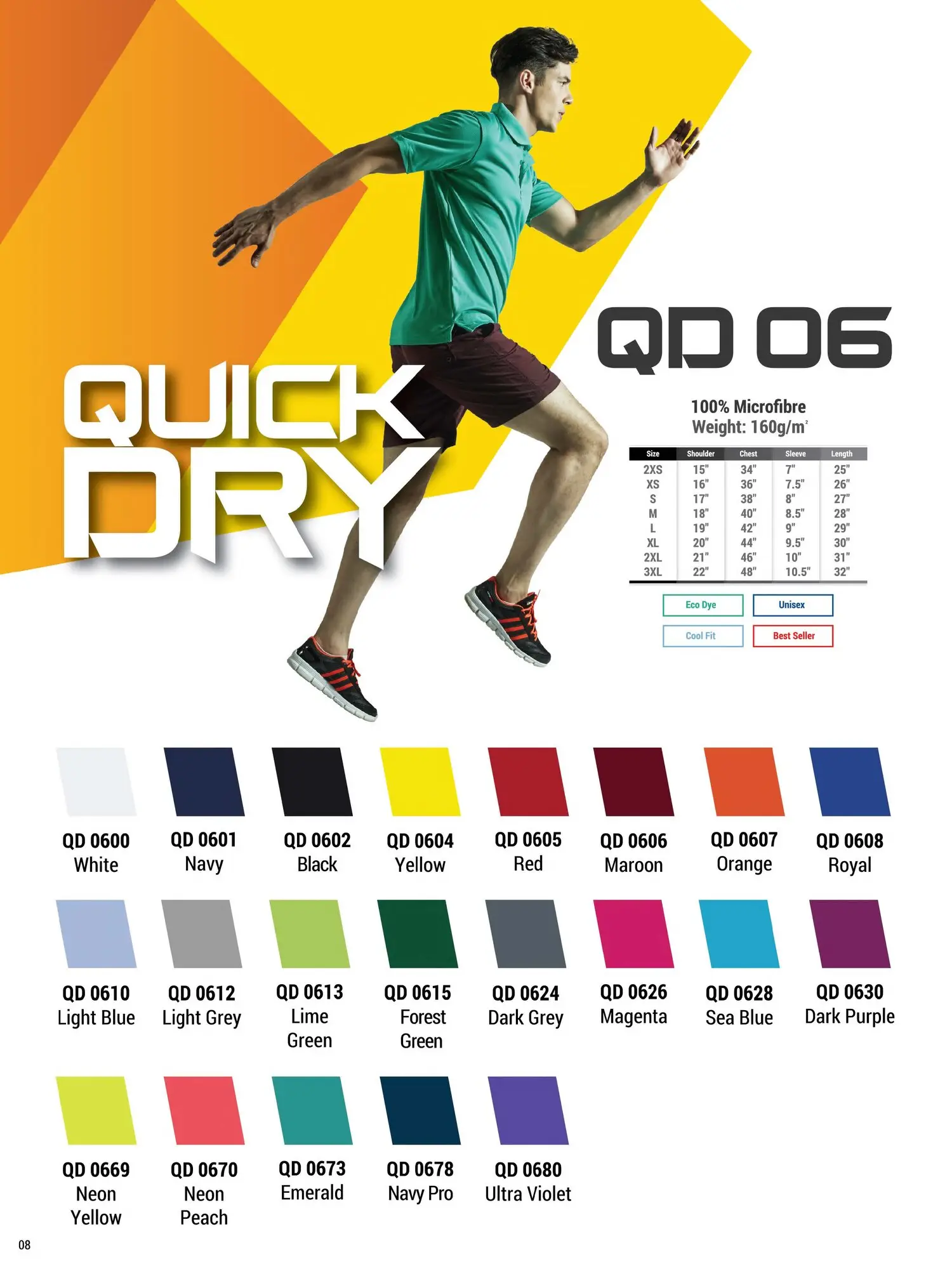 QD06 DRYFIT POLO
