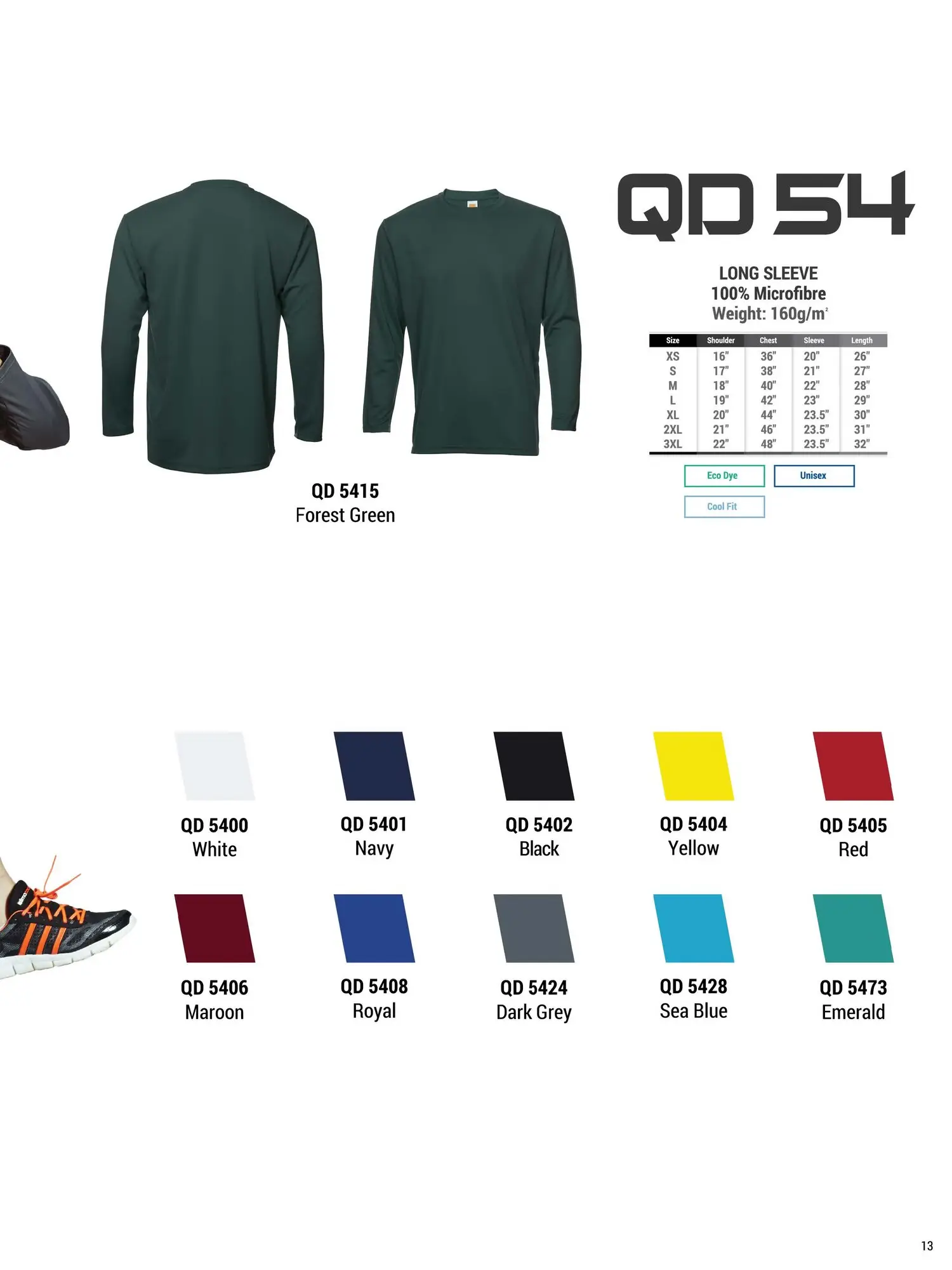 QD54 DRYFIT LONG SLEEVE