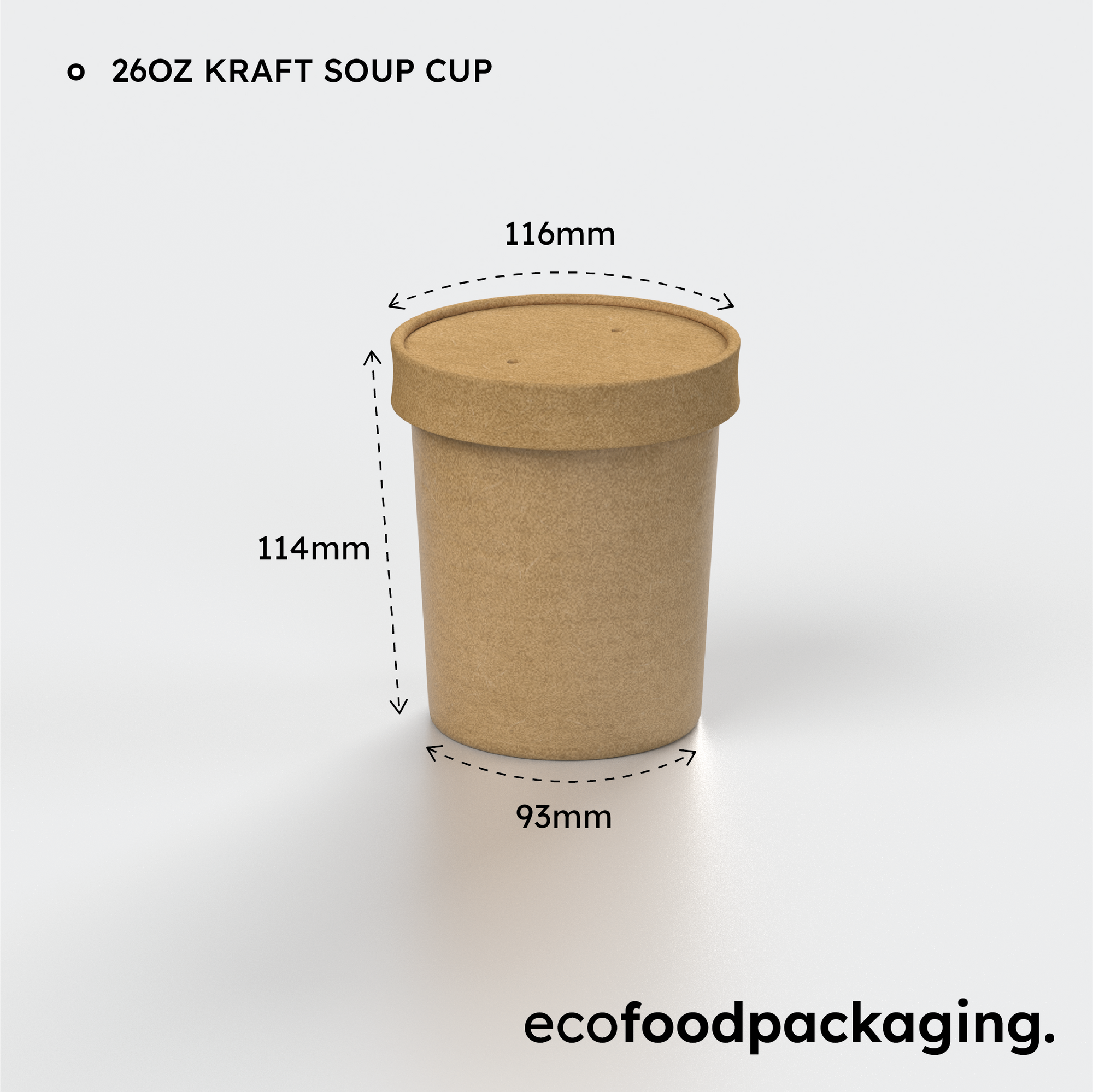 26oz Kraft Soup Cup