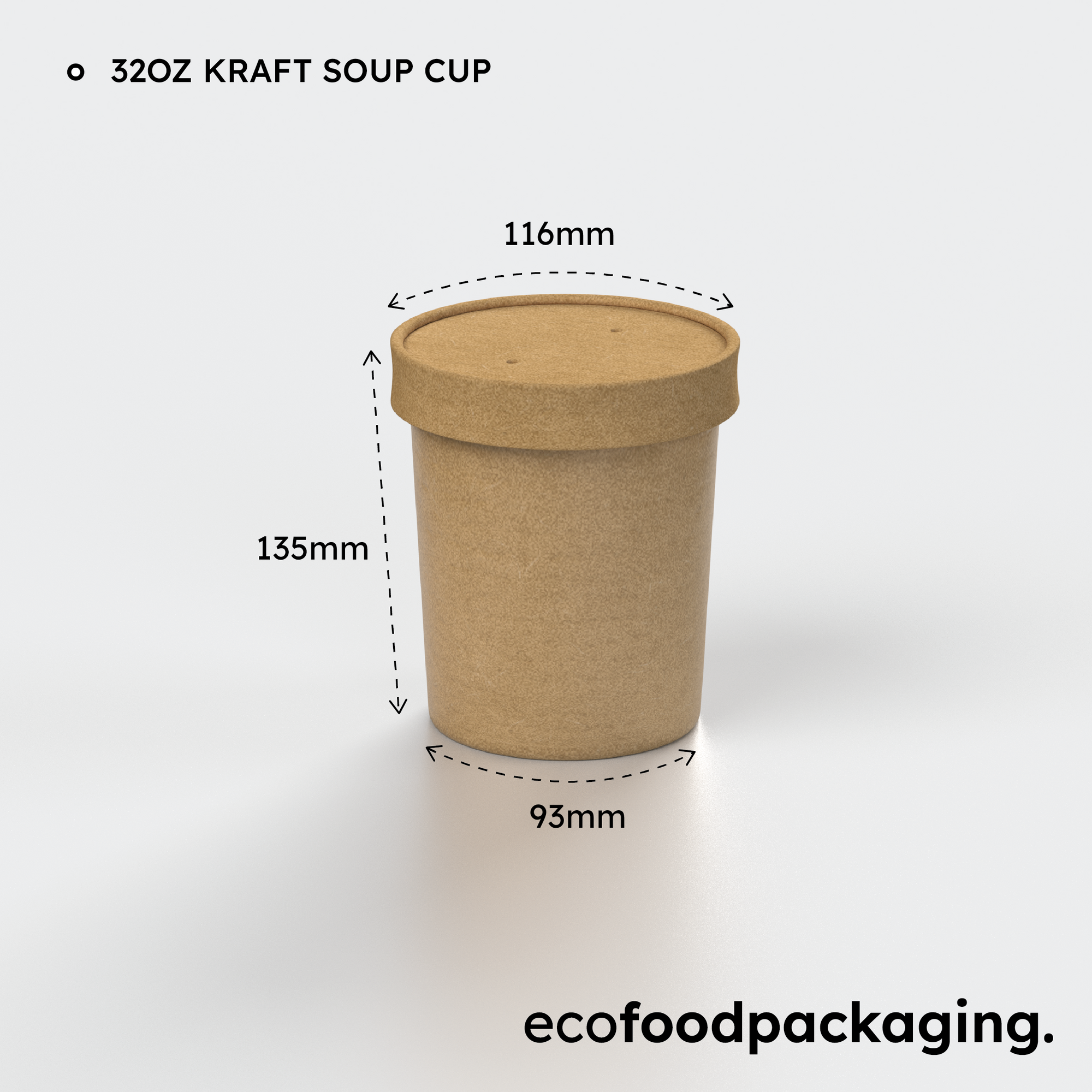 32oz Kraft Soup Cup