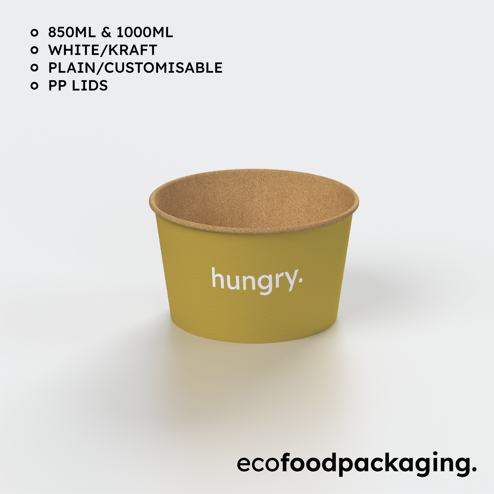 Custom Kraft Soup Bowl Main