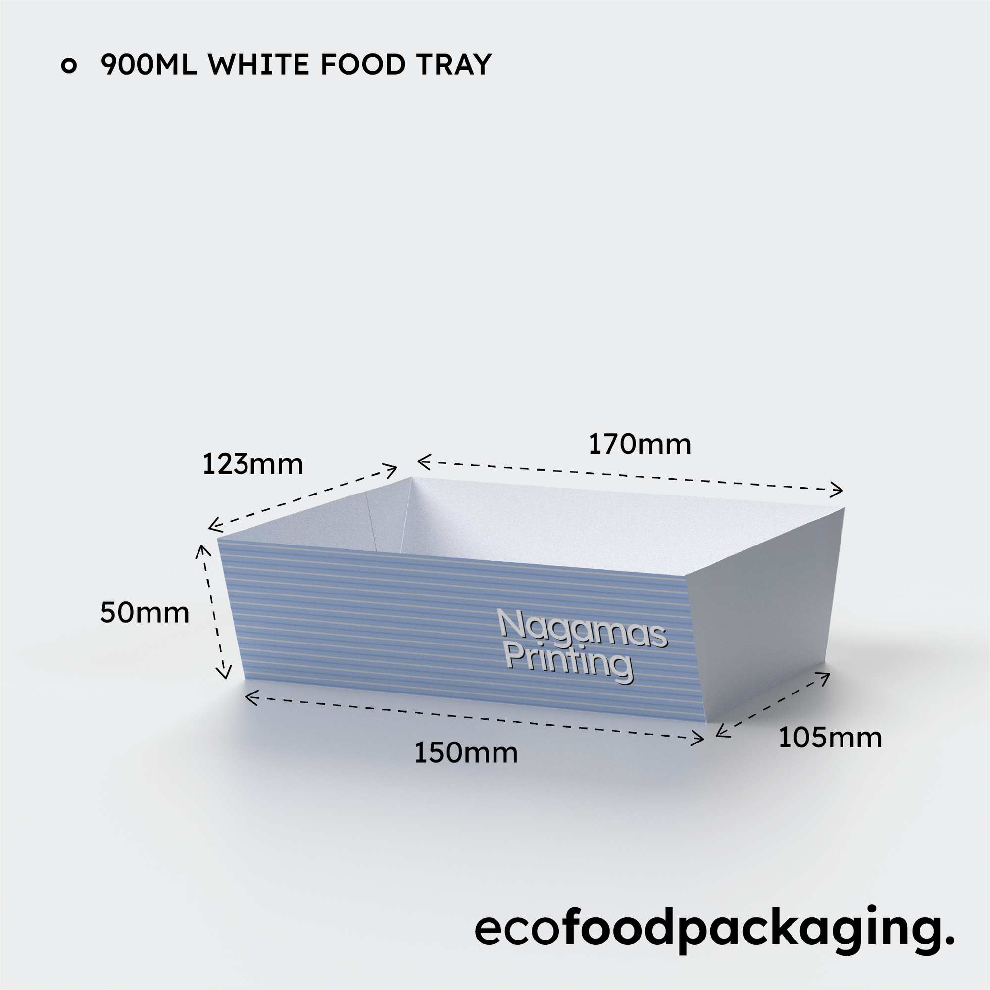 900ml White