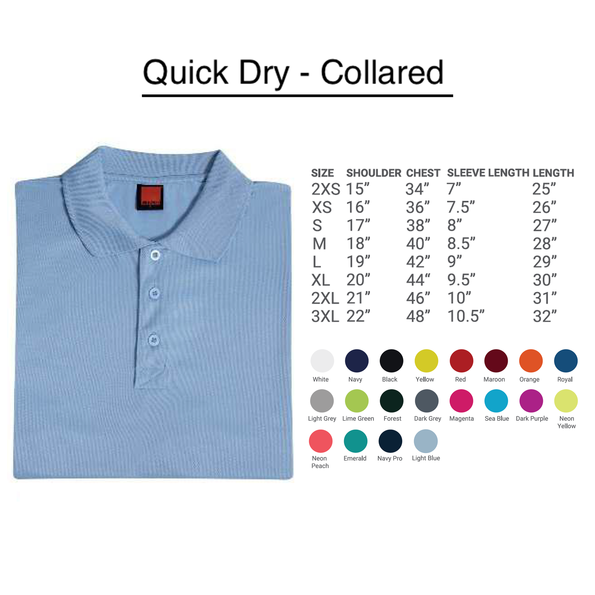 Quick Dry - Collared
