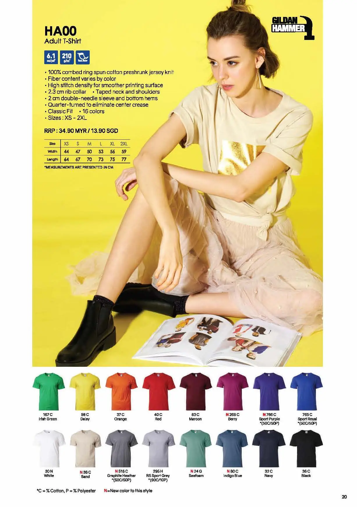 HA00 COTTON T-SHIRTS 1