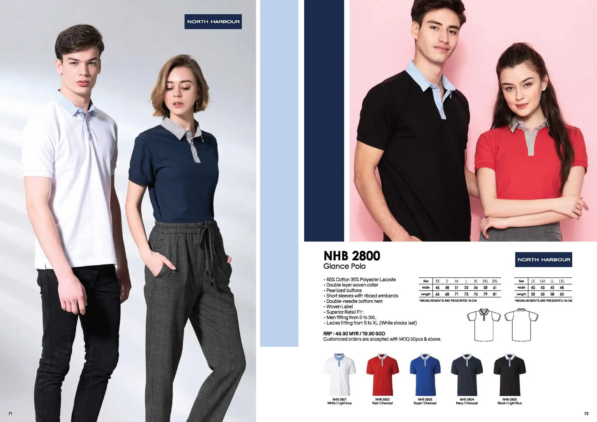 NHB2800 COTTON POLO 1