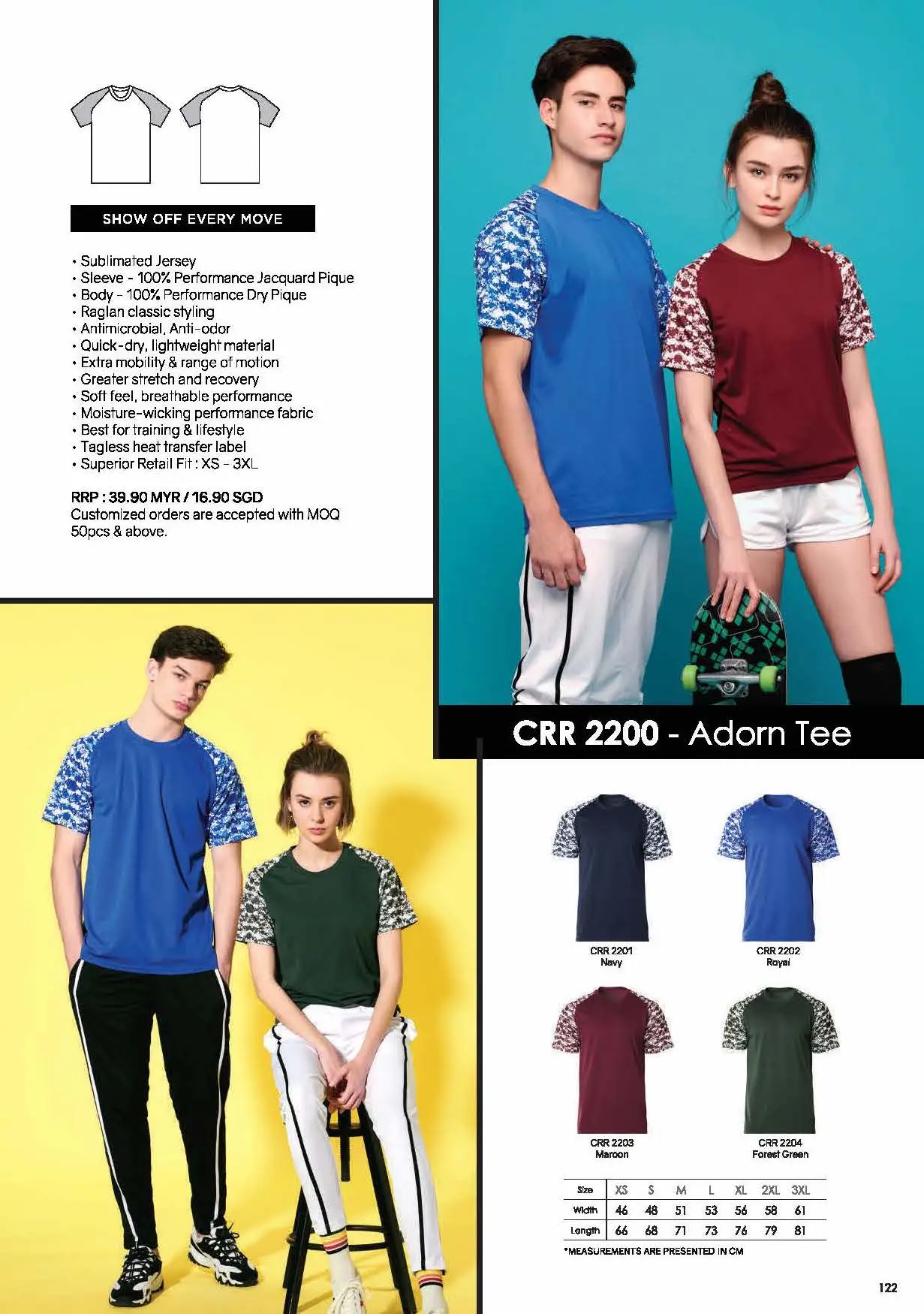 CRR2200 PERFORMANCE TEE 1