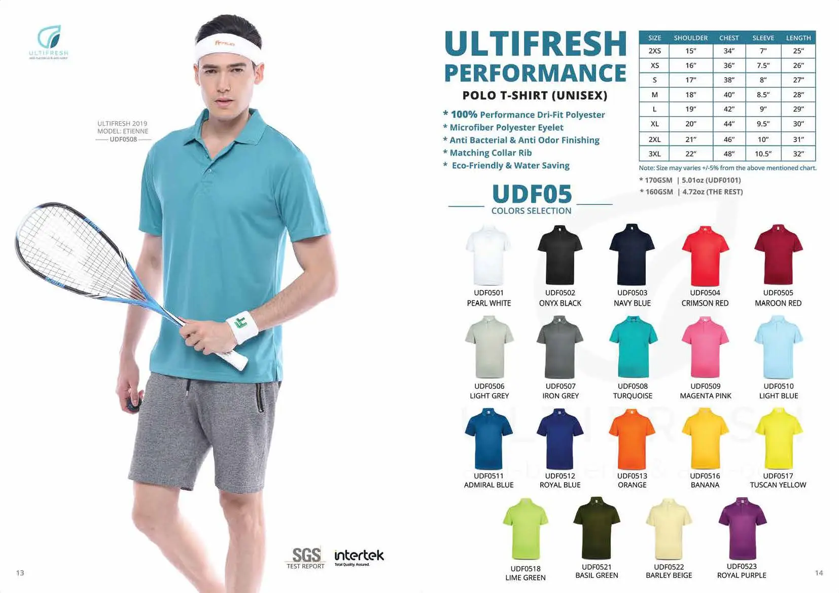 UDF05 DRYFIT POLO T-SHIRT 1