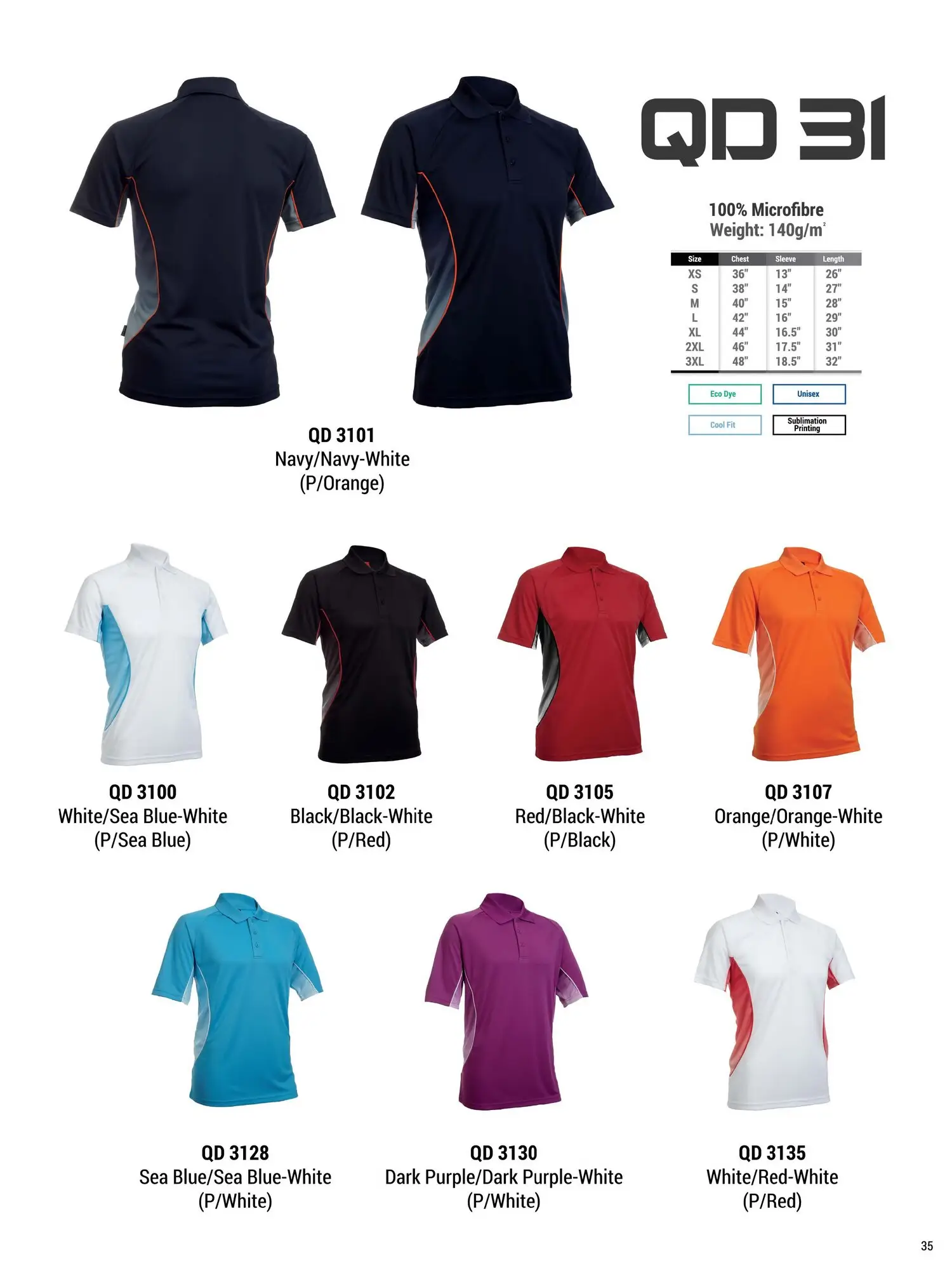 QD31 DRYFIT POLO 1