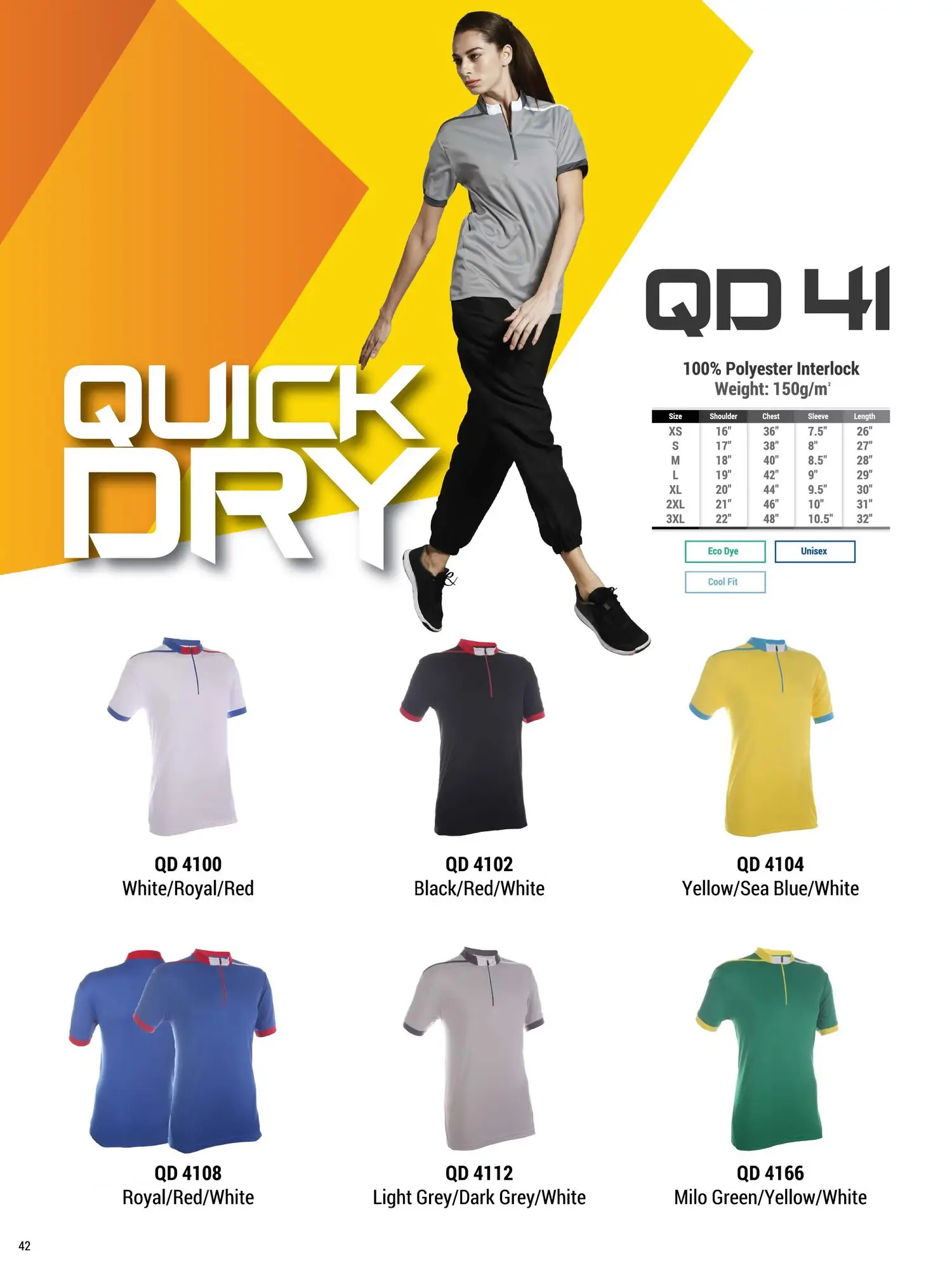 QD41 DRYFIT POLO 1