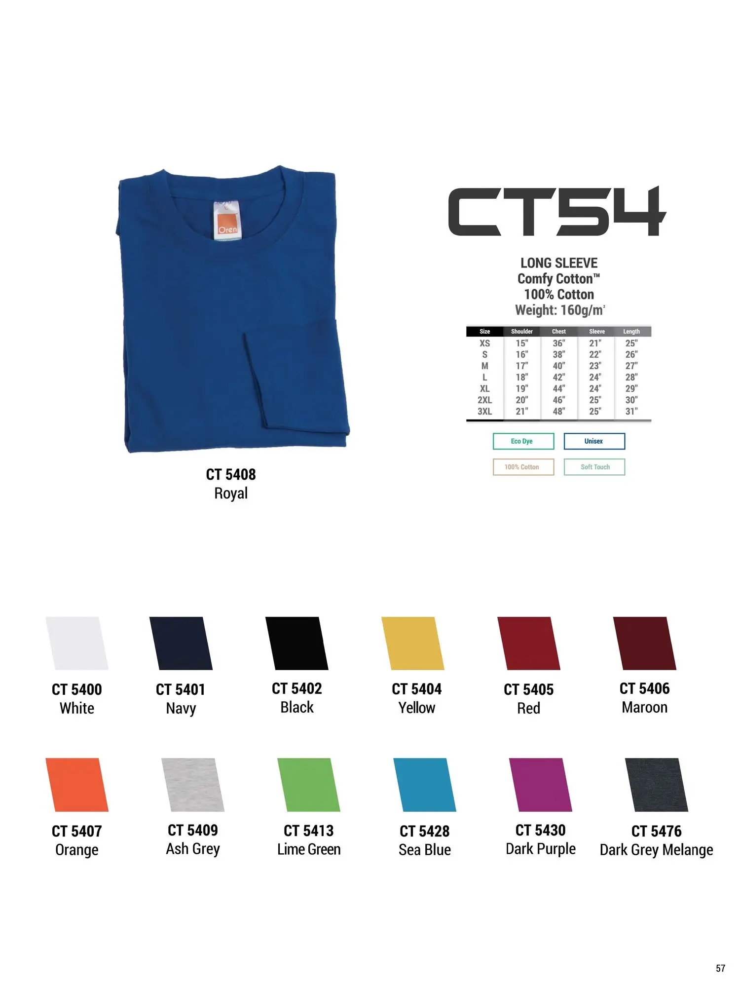 CT54 COTTON LONG SLEEVE 1
