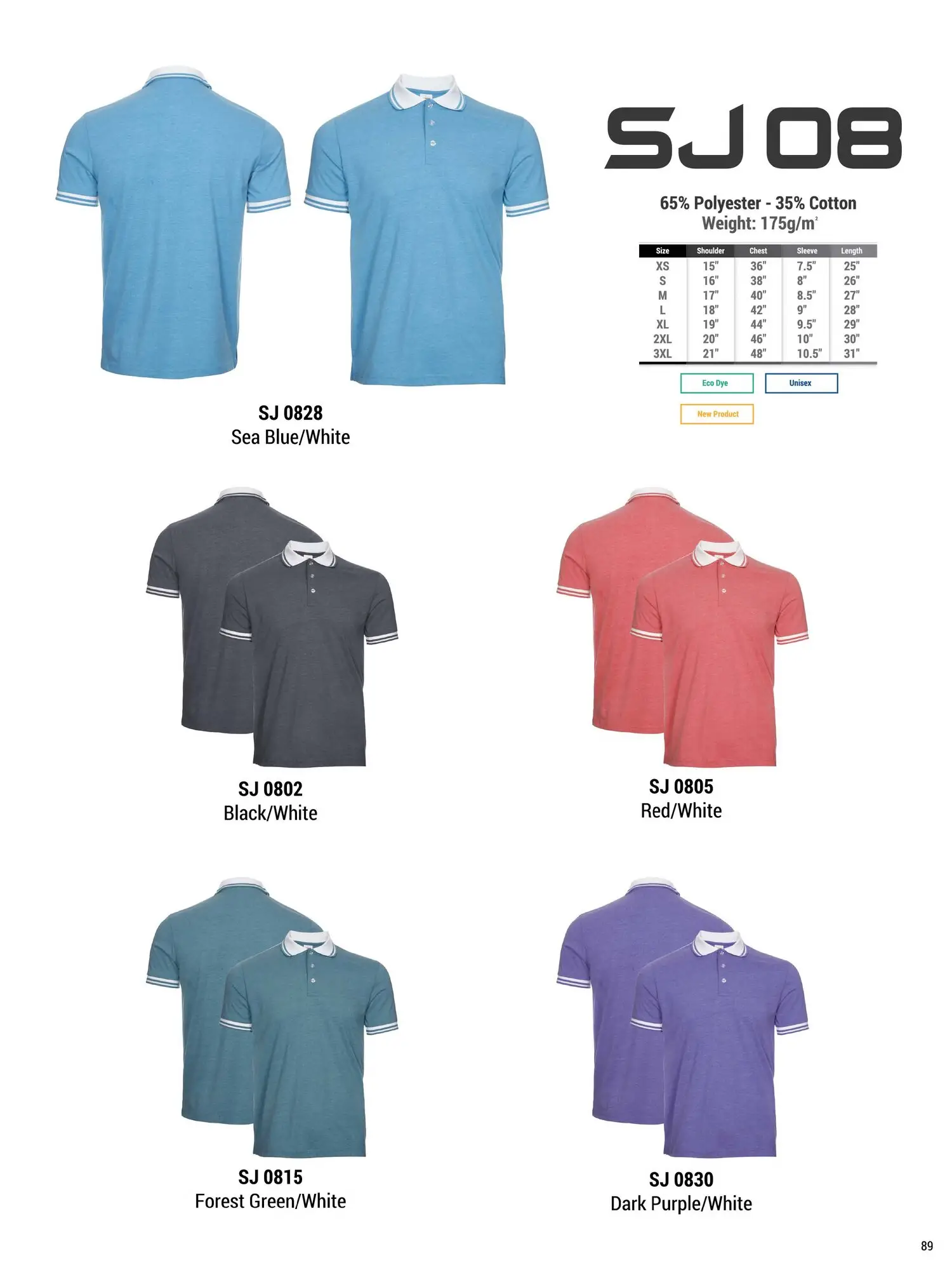 SJ08 COTTON POLO 1