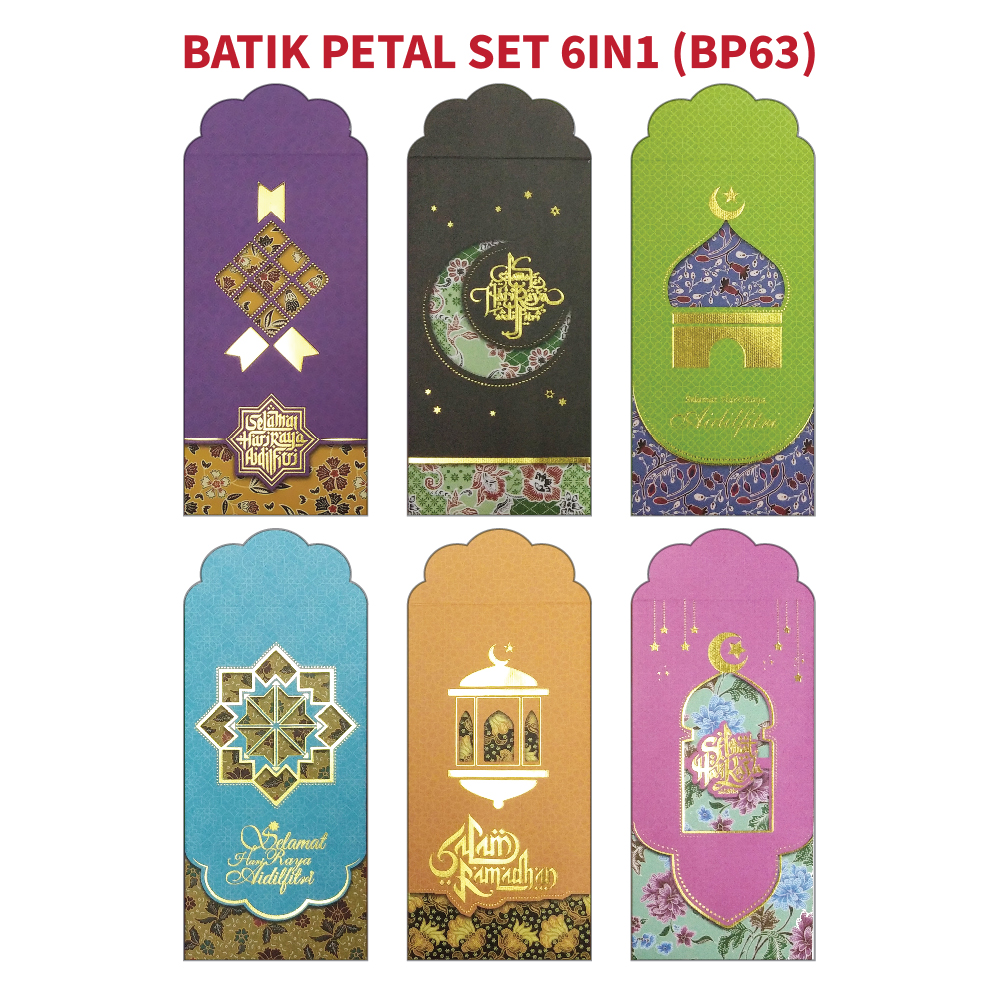 Batik Petal Set 6in1 (BP63) Batik Petal Set 6in1 (BP63)