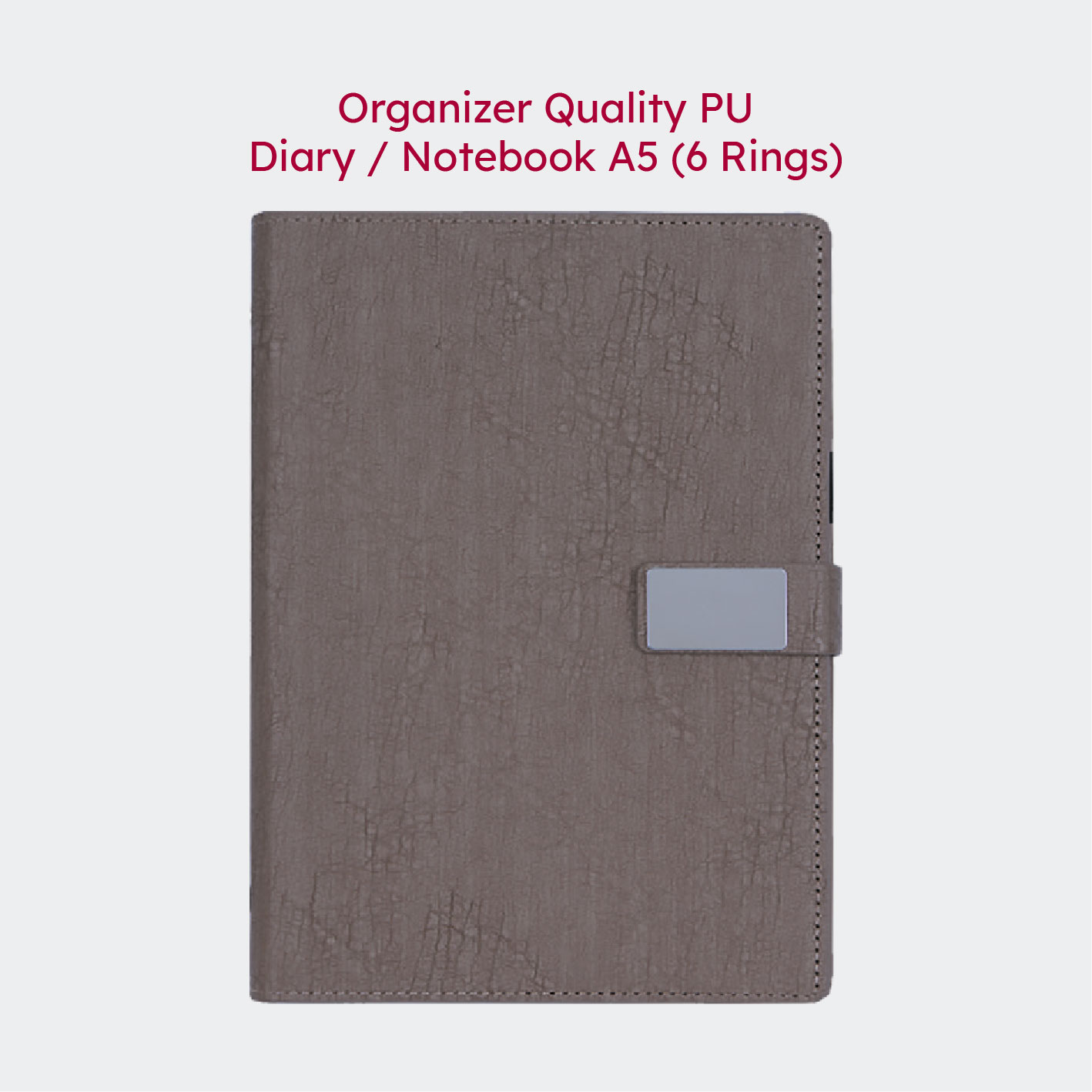 Organizer Quality PU Diary/Notebook