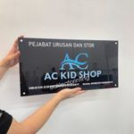 Acrylic Sheet Signboard 1