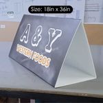 Food Stall Signage (Triangle) 1