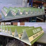 Food Stall Signage (Triangle) 5