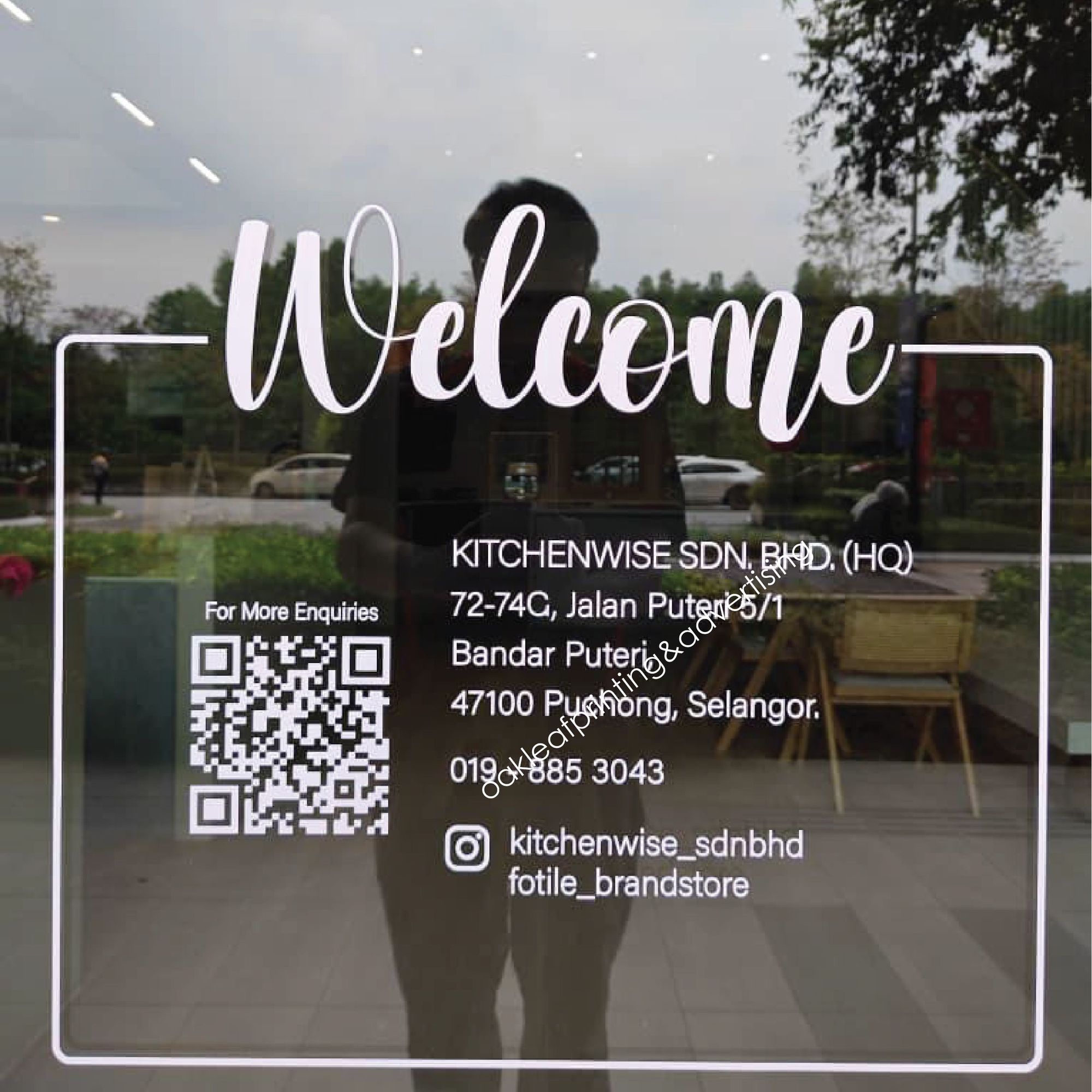 Colour Sticker die cut 1