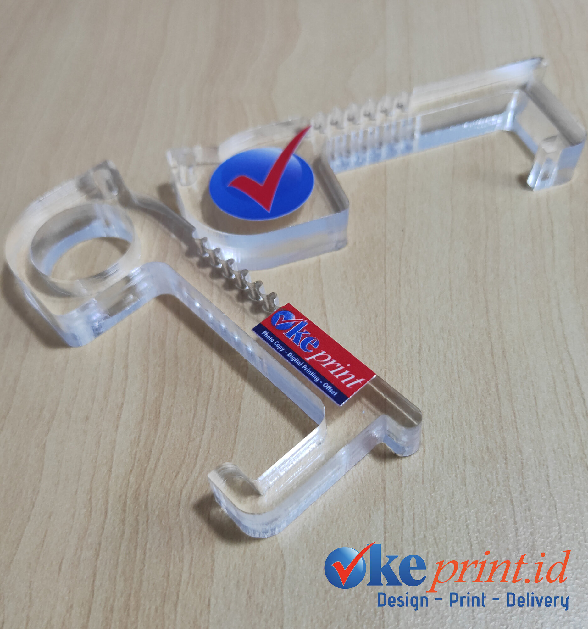 Corona Finger Corona finger dari akrilik