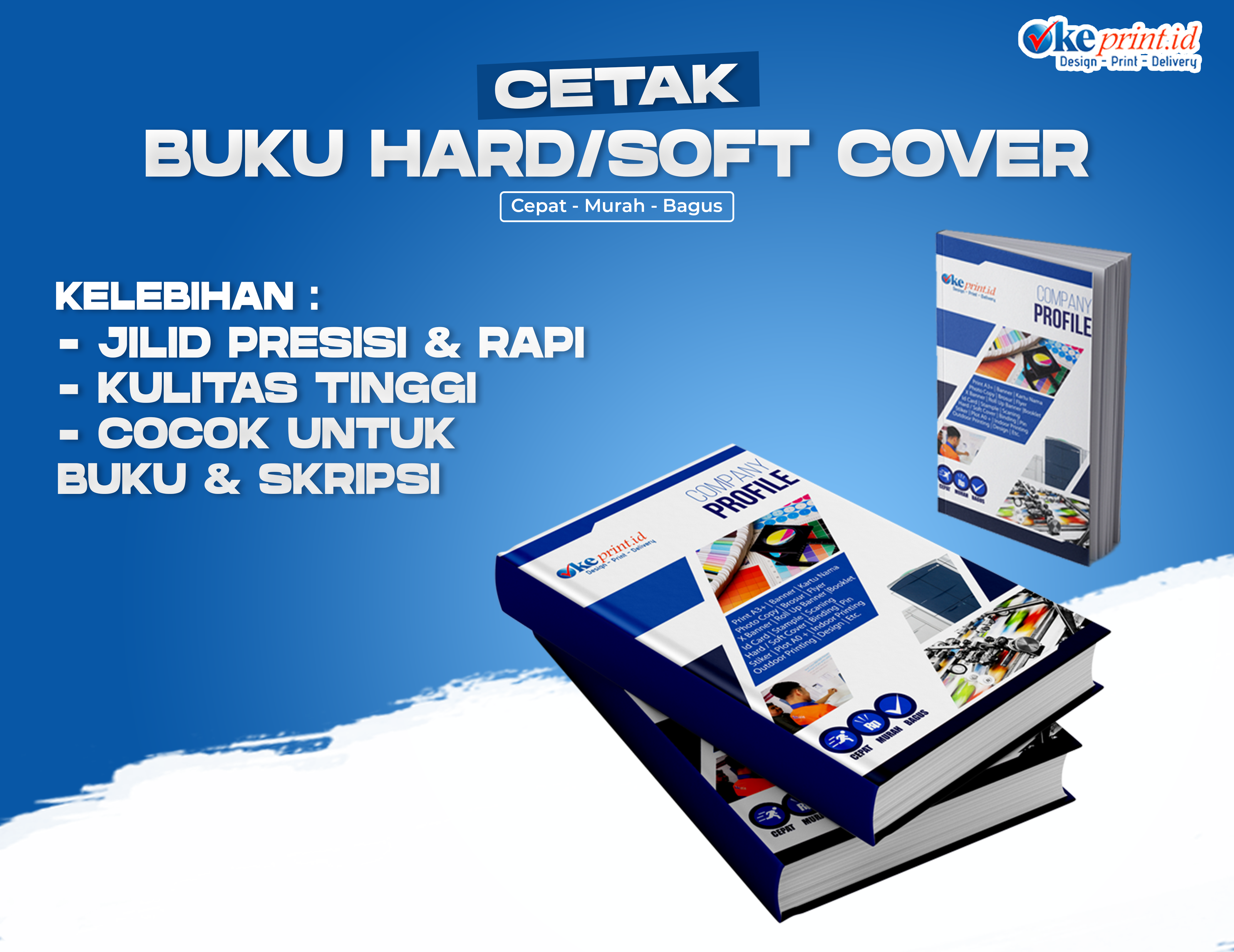 Buku hard cover atau soft cover
