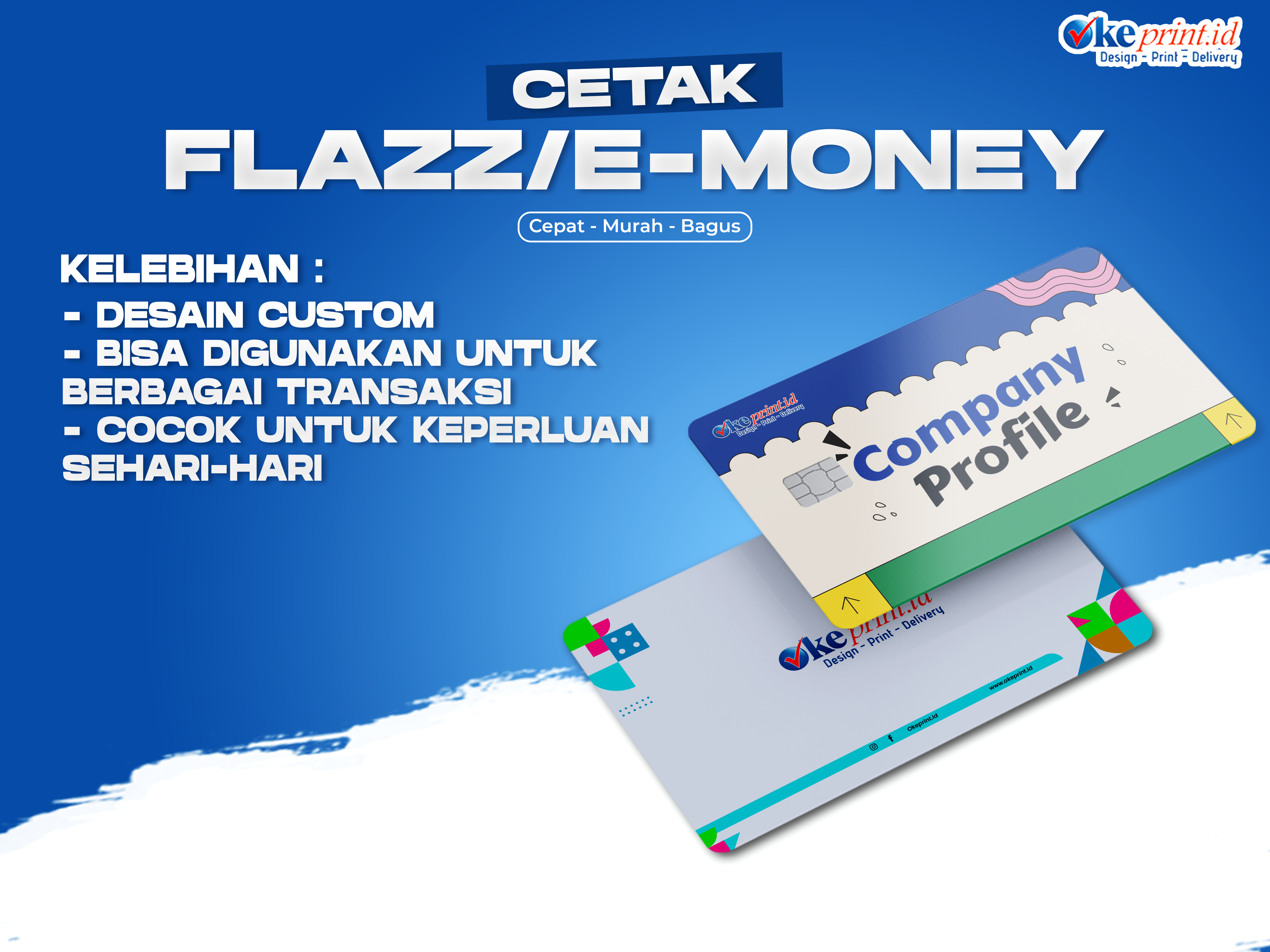 Emoney/Flazz costum