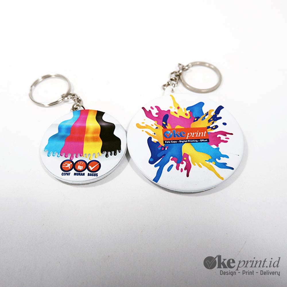 Gantungan Kunci (Pin+Cermin) 2