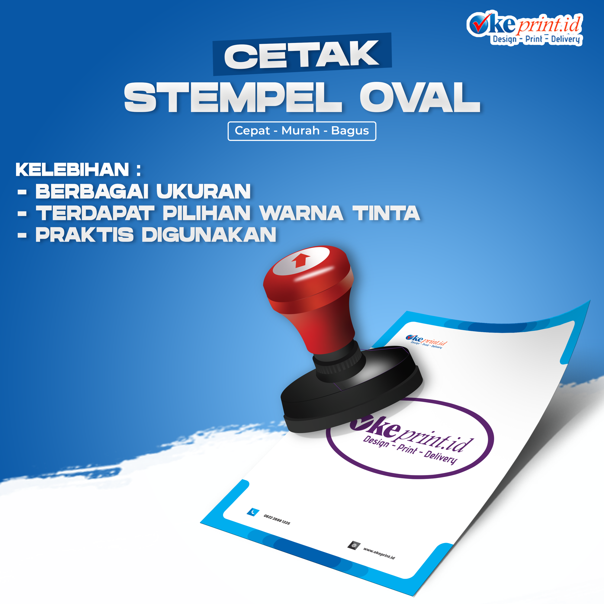 Stempel Oval 1