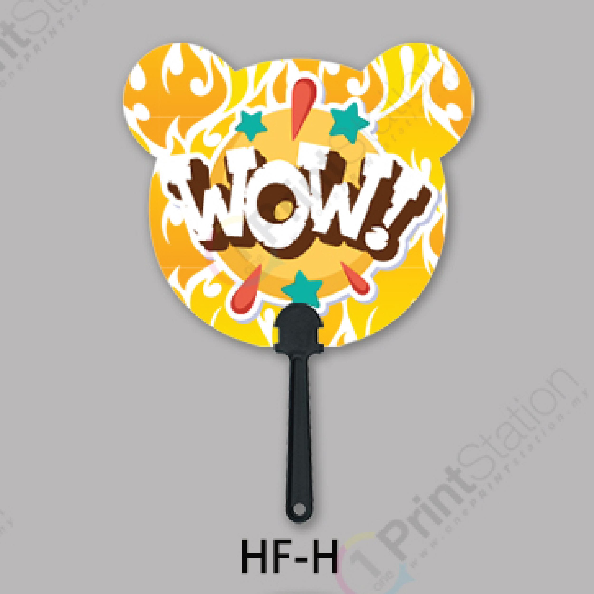 Hand Fan - OnePrintStation Dot My Plt