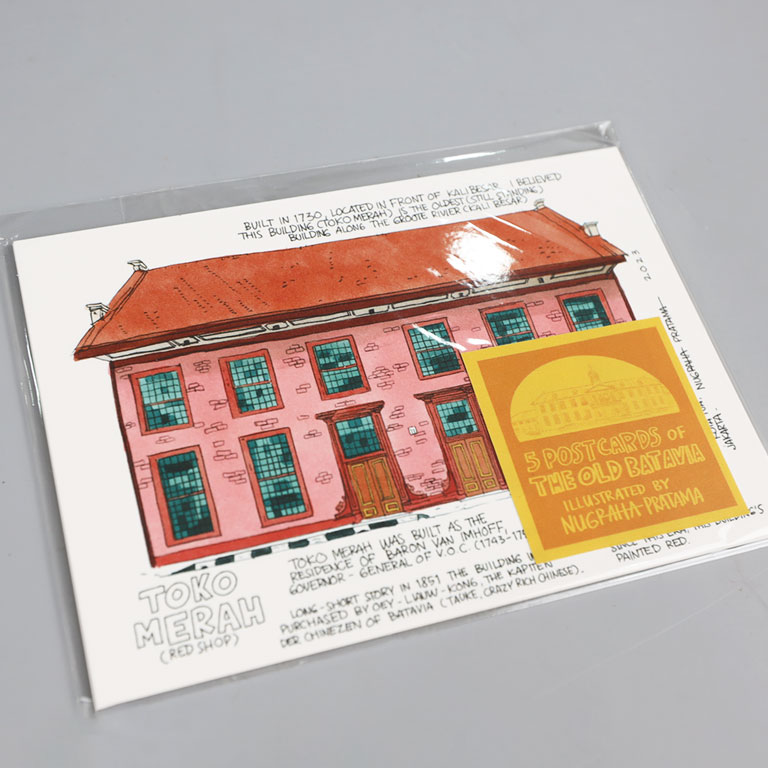 Postcard Pack 5 - Kota Tua - The Old Batavia by Nugraha Pratama