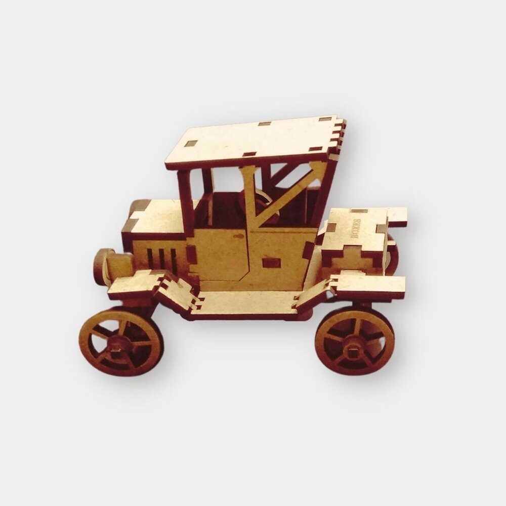 3D MDF Toys