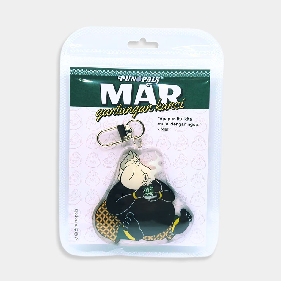 Gantungan Kunci Mar D2 Ngopi