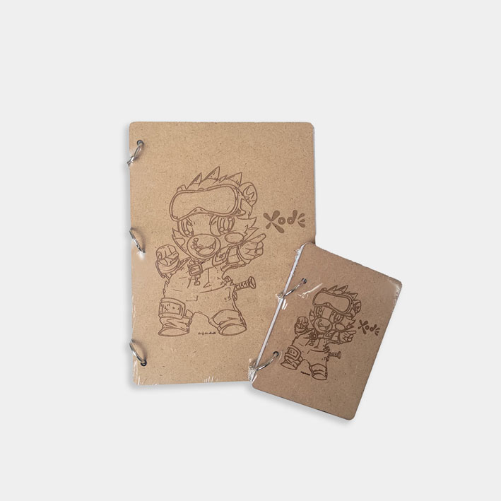 Memo Book Wooden - XodE