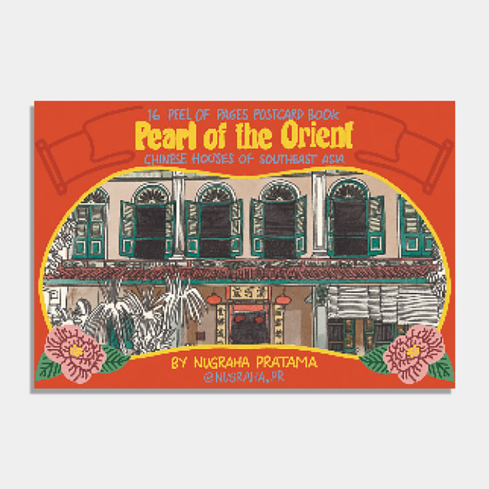 Postcard Book - Pearl of Orient Chinese Houses of South-East Asia by Nugraha Pratama