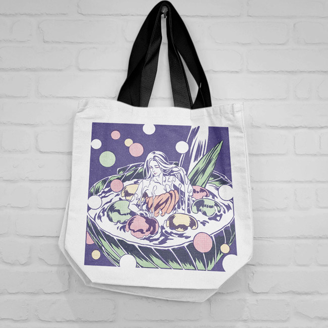 Tote Bag Poetri Mandi