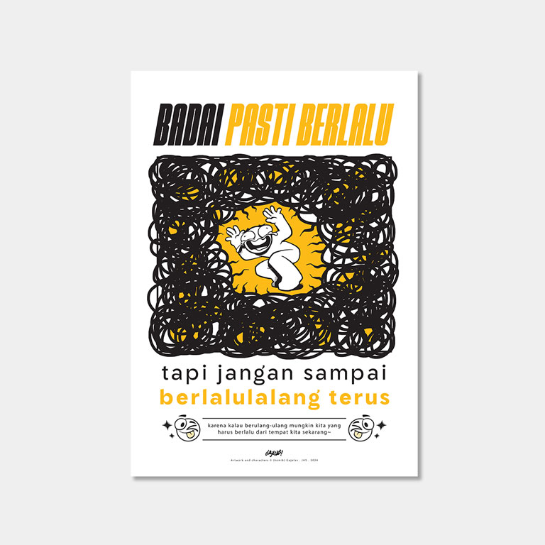 Art Print - Badai Pasti Berlalu