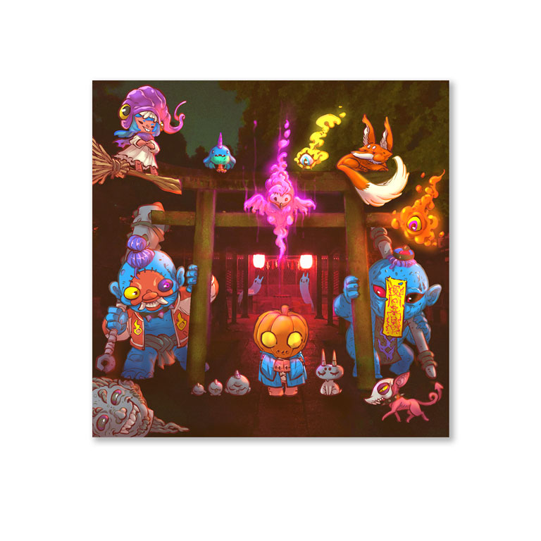 Art Print - 13x13cm Design 1