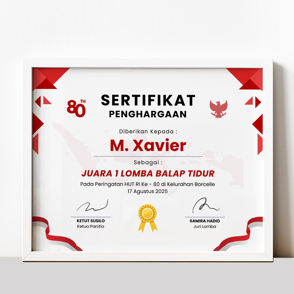 Sertifikat A4