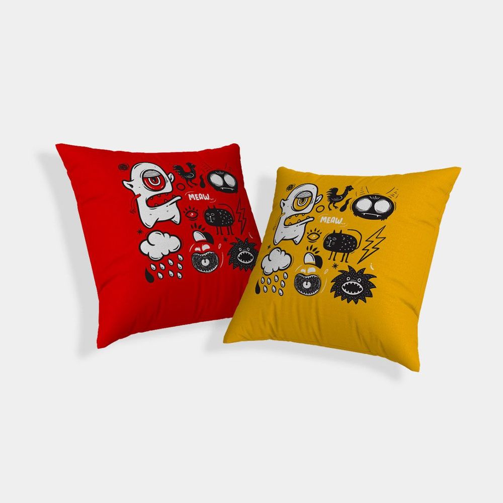 Throw Pillow (Custom Print)