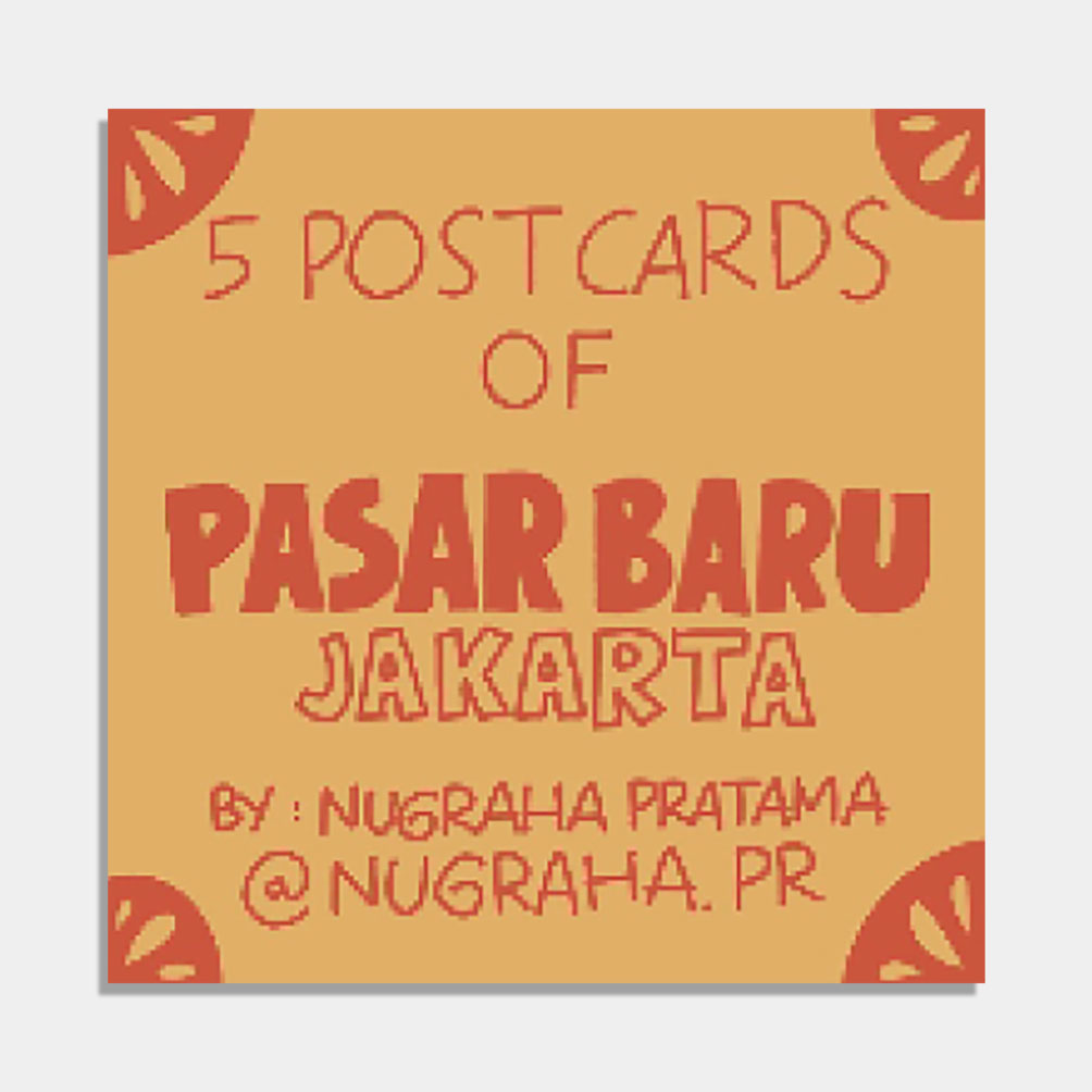 Postcard Pack - Pasar Baru by Nugraha Pratama