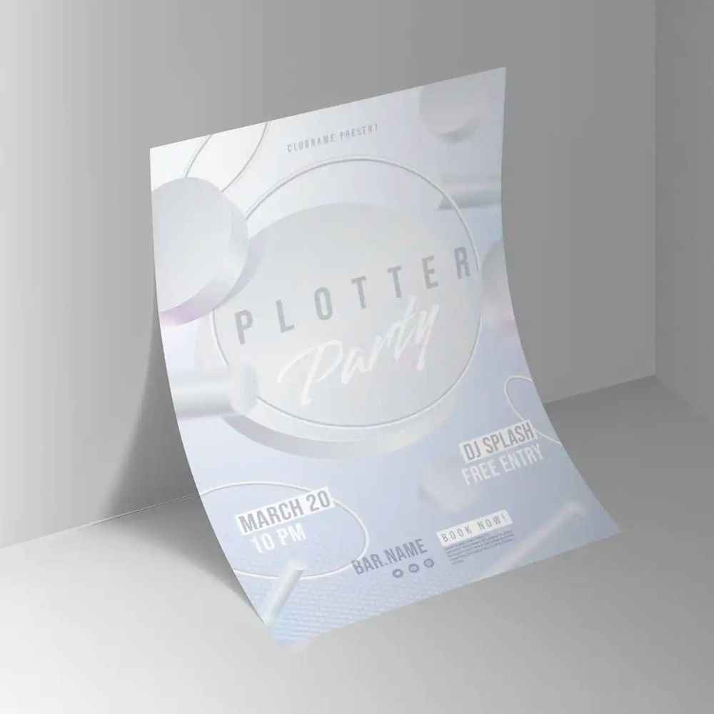 POD A3+ (Print Color A3+) POD A3+ (Tinta Silver Metalik)
