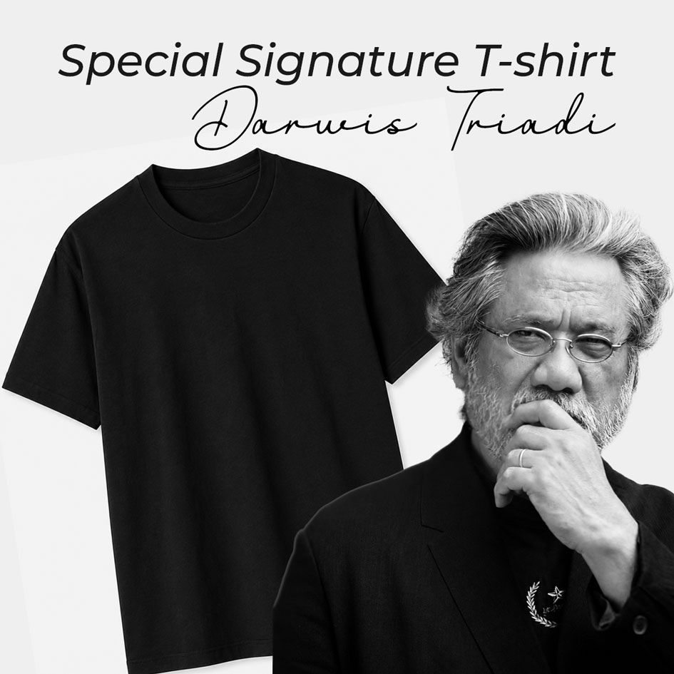 Kaos Self Portrait Signature By Darwis Triadi