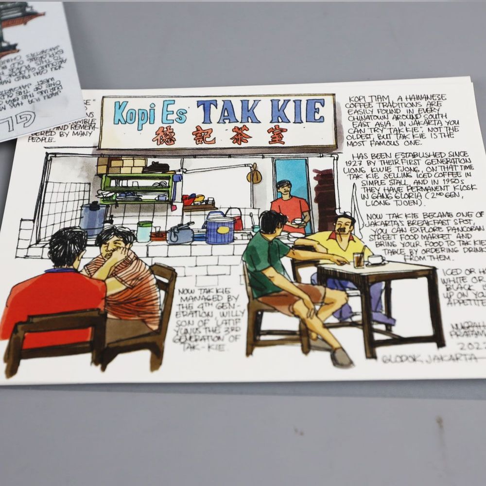 Postcard Pack 5 - Chinatown Glodok by Nugraha Pratama 2