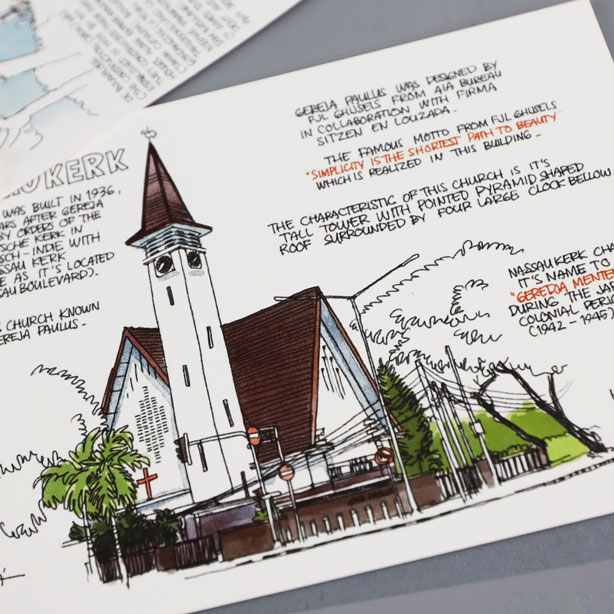 Postcard Pack 5 - Menteng by Nugraha Pratama 4