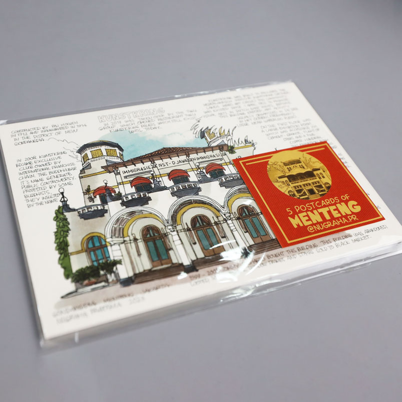 Postcard Pack 5 - Menteng by Nugraha Pratama 1