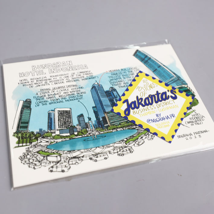 Postcard Pack 5 - Sudirman Thamrin by Nugraha Pratama 1