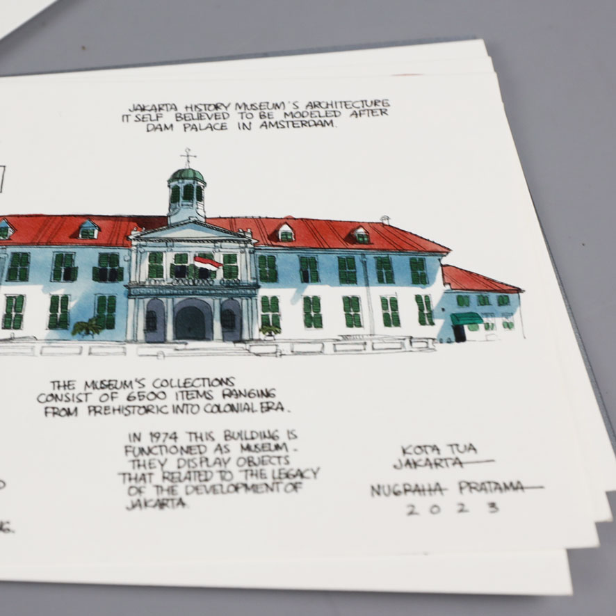 Postcard Pack 5 - Kota Tua - The Old Batavia by Nugraha Pratama 4