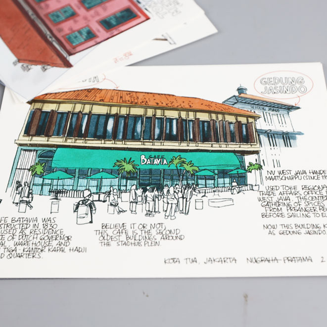 Postcard Pack 5 - Kota Tua - The Old Batavia by Nugraha Pratama 2